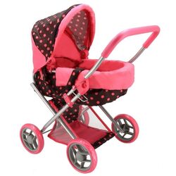 Коляска для кукол Baby Mix 16999 (Pink/Black)
