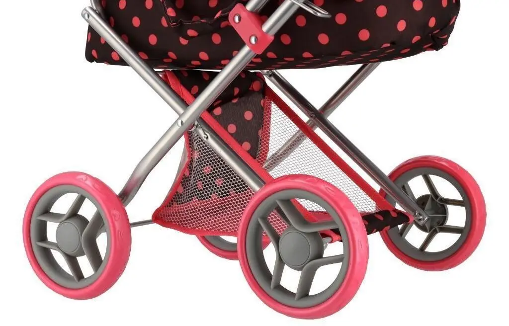 Коляска для кукол Baby Mix 16999 (Pink/Black) - 4