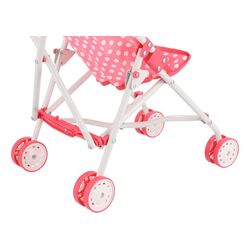 Коляска для кукол Baby Mix 49236 (Orange/Grey) Thumb