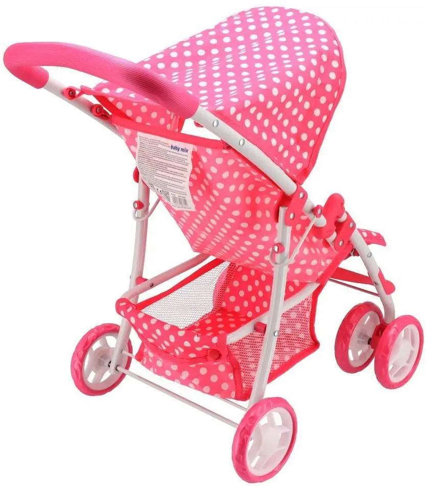 Коляска для кукол Baby Mix Amelka 17004 (Pink)