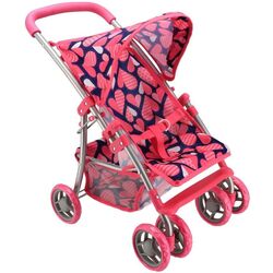 Коляска для кукол Baby Mix Gabriela 49232 (Pink/Blue) Thumb