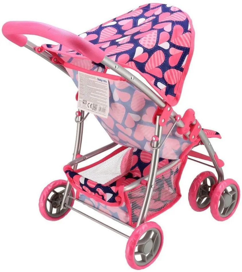 Коляска для кукол Baby Mix Gabriela 49232 (Pink/Blue) - 4