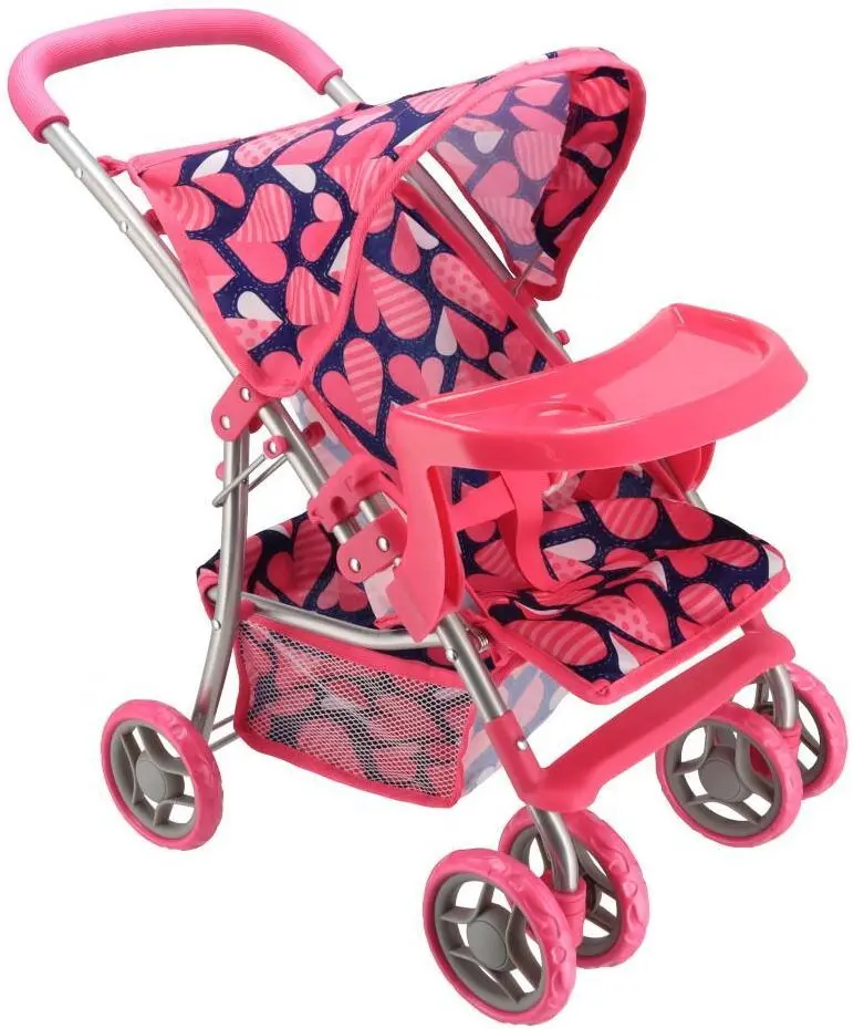 Коляска для кукол Baby Mix Gabriela 49232 (Pink/Blue)