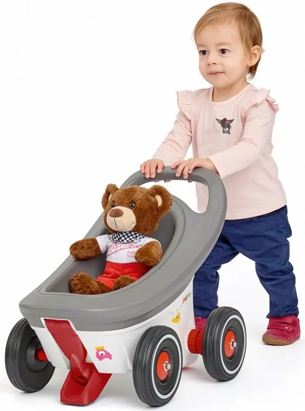 Carucior pentru papusa 3in1 Big 56255 (Grey/White) - 5