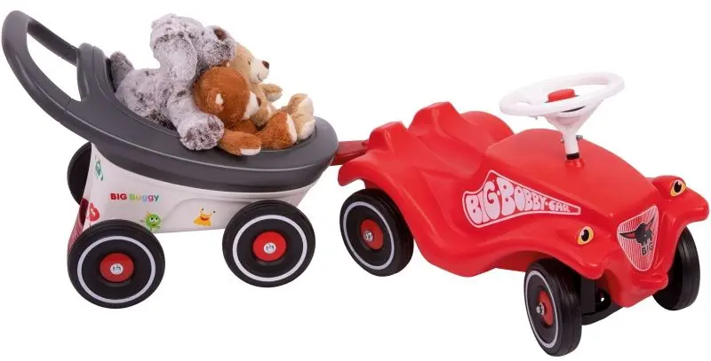 Carucior pentru papusa 3in1 Big 56255 (Grey/White) - 6