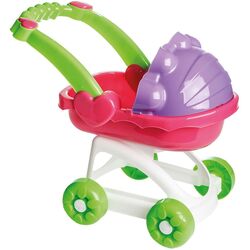 Коляска для куклы Burak Toys Landau (Green/Pink/Purple)