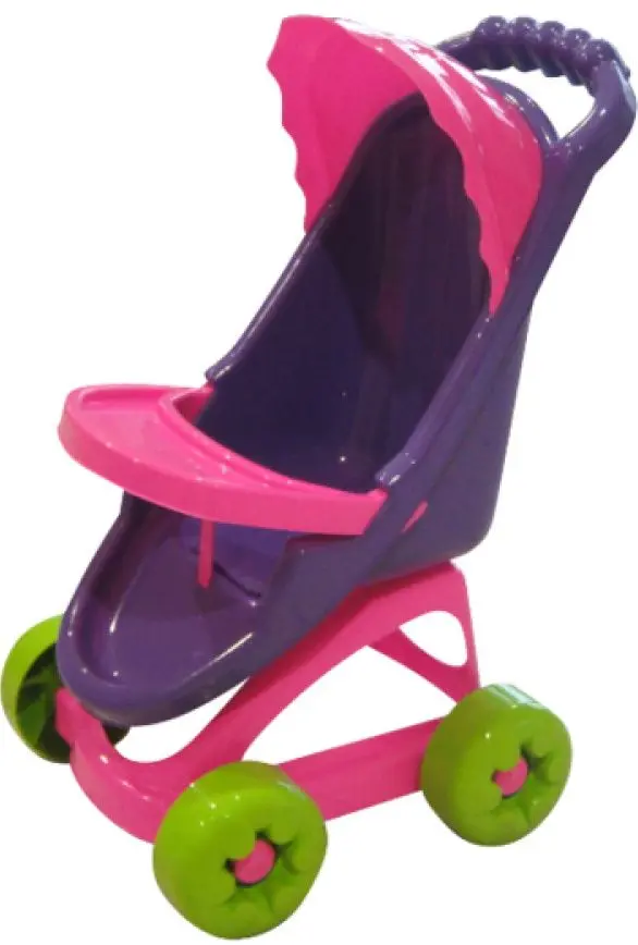 Коляска для куклы Burak Toys Sport (Green/Pink/Purple)