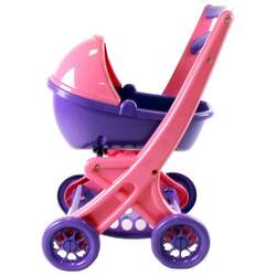 Carucior pentru papusa Doloni 0121/02 (Purple/Pink) Thumb