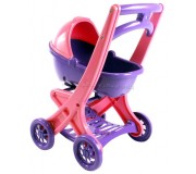 Carucior pentru papusa Doloni 0121/02 (Purple/Pink)