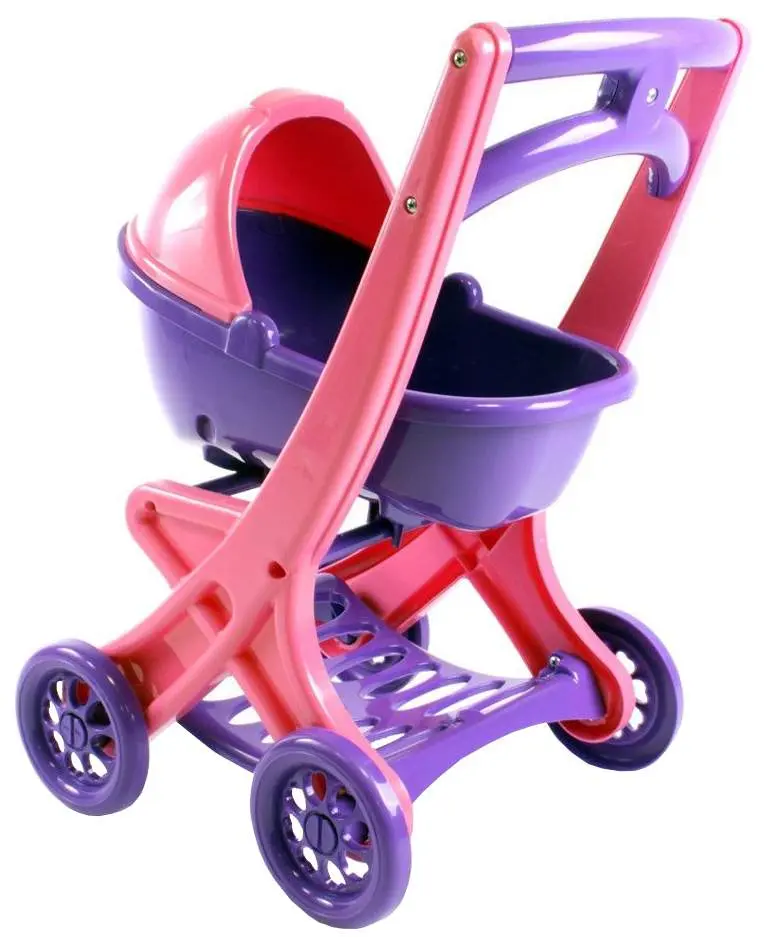Carucior pentru papusa Doloni 0121/02 (Purple/Pink)