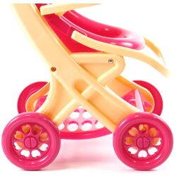 Коляска для куклы Doloni 0122/01 (Pink/Cream) Thumb