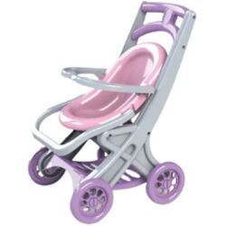 Коляска для куклы Doloni Active (Pink/Grey) Thumb
