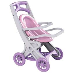 Carucior pentru papusa Doloni Active (Pink/Grey)