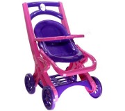 Carucior pentru papusa Doloni Active (Pink/Purple)