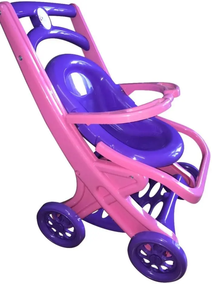Carucior pentru papusa Doloni Active (Pink/Purple)