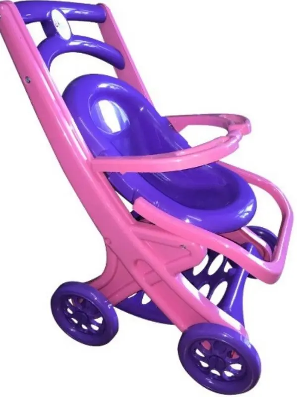 Carucior pentru papusa Doloni Active (Pink/Purple)