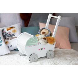 Коляска для куклы Ecotoys TL00016 (White) Thumb