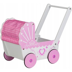 Carucior pentru papusa Ecotoys TT003 (Pink/White) Thumb