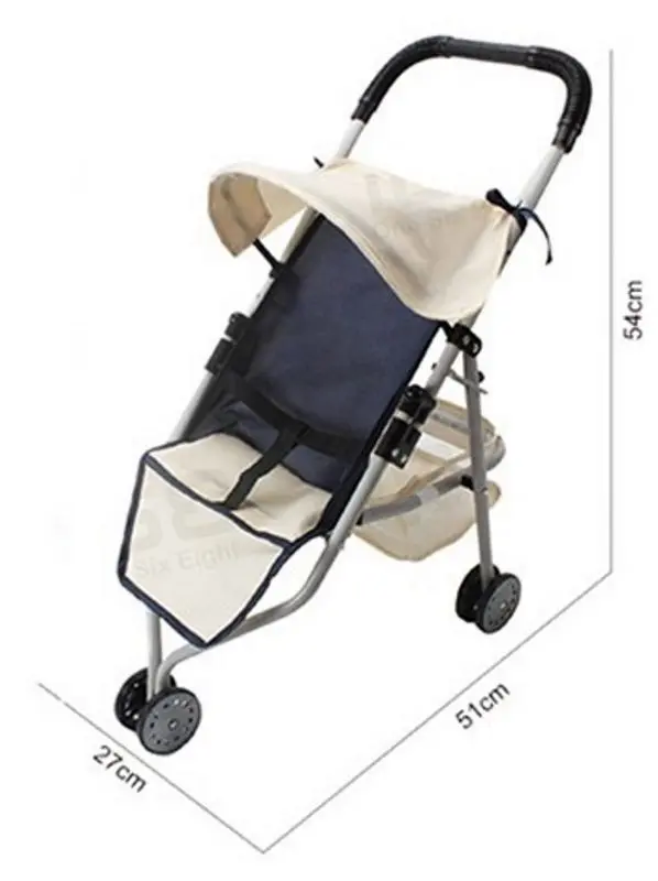 Carucior pentru papusa Essa Toys CS7712 (Blue) - 3