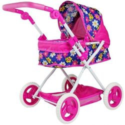 Carucior pentru papusa LeanToys 860 (Pink/Blue) Thumb