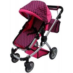 Коляска для куклы LeanToys Alice 3814 (Pink) Thumb