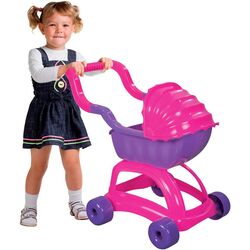 Carucior pentru papusa Malipen 5228386 (Pink/Purple) Thumb