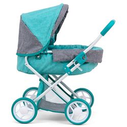 Коляска для куклы Milly Mally Alice Prestige (Mint/Gray)
