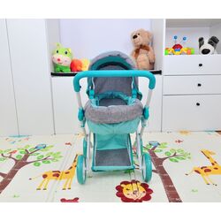 Коляска для куклы Milly Mally Alice Prestige (Mint/Gray) Thumb