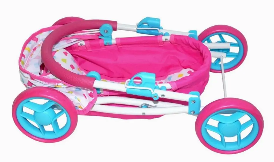 Коляска для куклы Milly Mally Dori Candy (Pink/White) - 2
