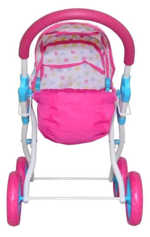 Коляска для куклы Milly Mally Dori Candy (Pink/White) - 3