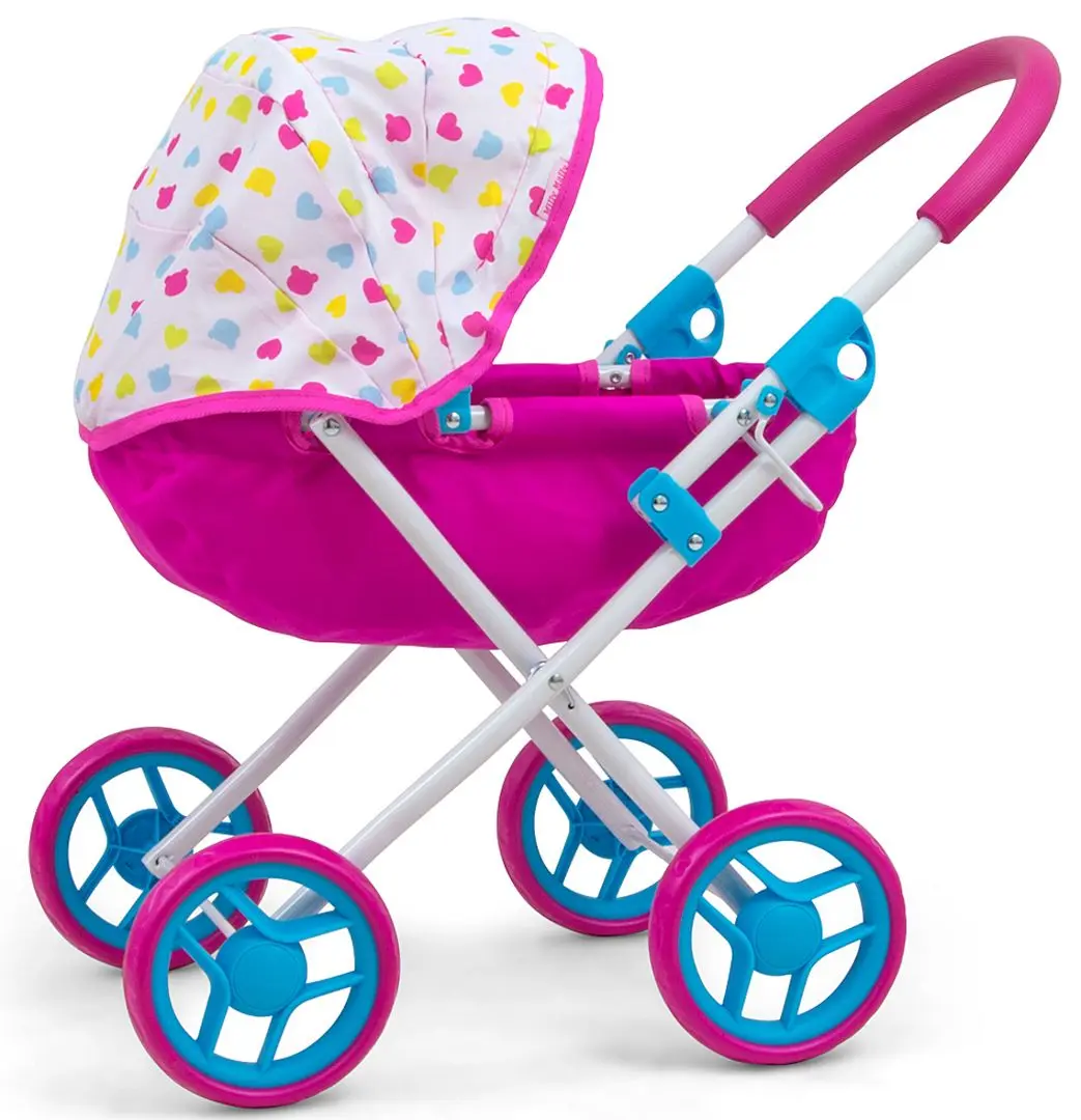 Коляска для куклы Milly Mally Dori Candy (Pink/White)