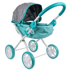 Carucior pentru papusa Milly Mally Dori Prestige (Mint/Gray) Thumb