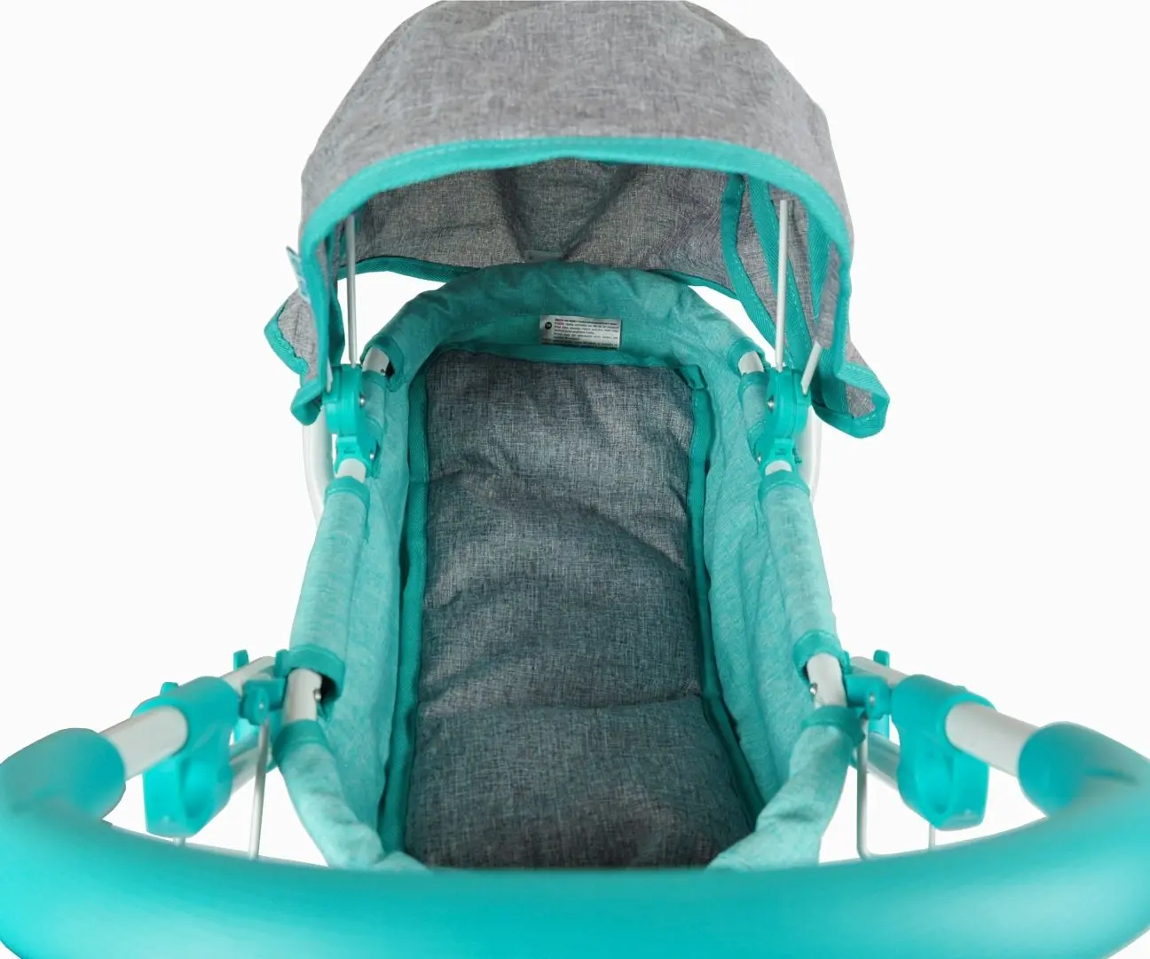 Carucior pentru papusa Milly Mally Dori Prestige (Mint/Gray) - 5