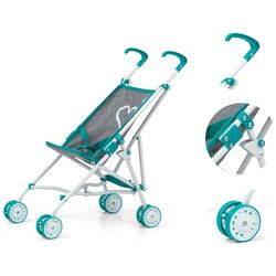 Коляска для куклы Milly Mally Julia Prestige (Mint/Grey) Thumb