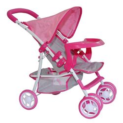 Carucior pentru papusa Milly Mally Kate Prestige (Pink/Gray) Thumb