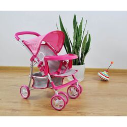 Carucior pentru papusa Milly Mally Kate Prestige (Pink/Gray) Thumb