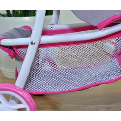 Carucior pentru papusa Milly Mally Kate Prestige (Pink/Gray) Thumb