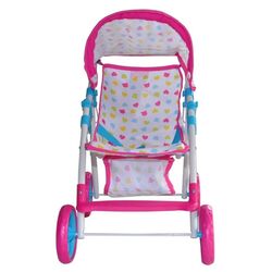Коляска для куклы Milly Mally Natalie Candy (Pink/White) Thumb