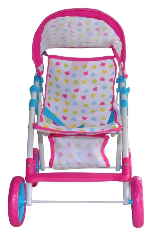 Коляска для куклы Milly Mally Natalie Candy (Pink/White) - 2