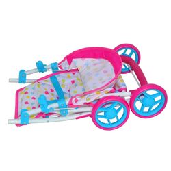 Коляска для куклы Milly Mally Natalie Candy (Pink/White) Thumb