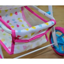 Коляска для куклы Milly Mally Natalie Candy (Pink/White) Thumb