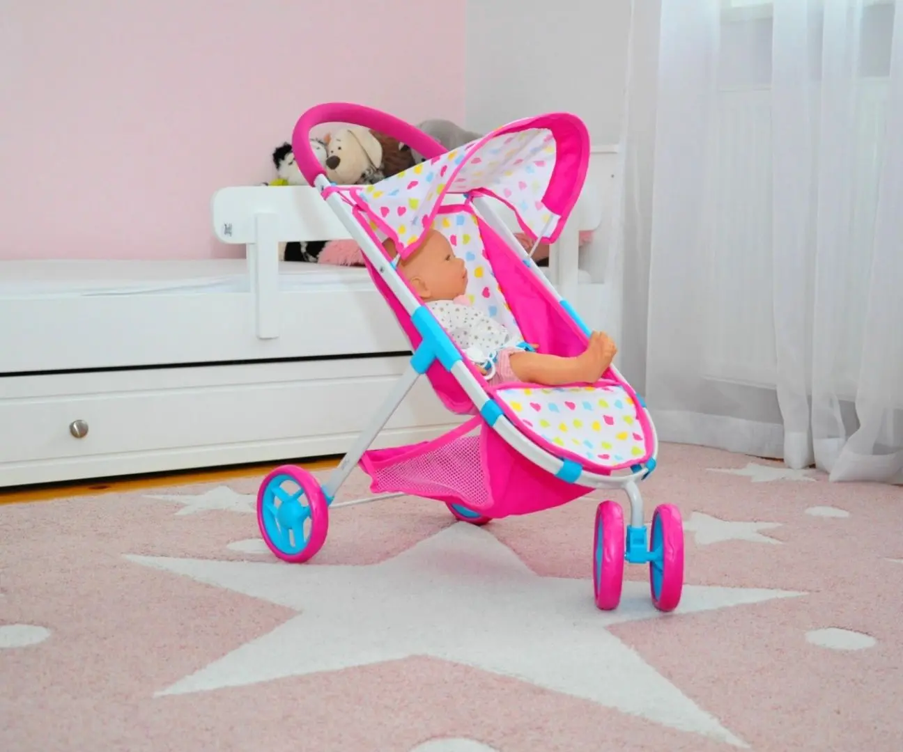 Carucior pentru papusa Milly Mally Susie (Candy)