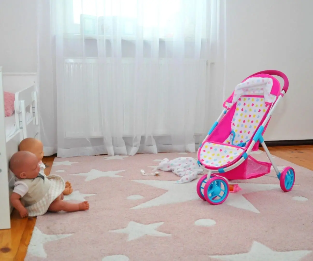 Carucior pentru papusa Milly Mally Susie (Candy)