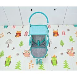 Carucior pentru papusa Milly Mally Susie (Prestige Mint/Grey) Thumb