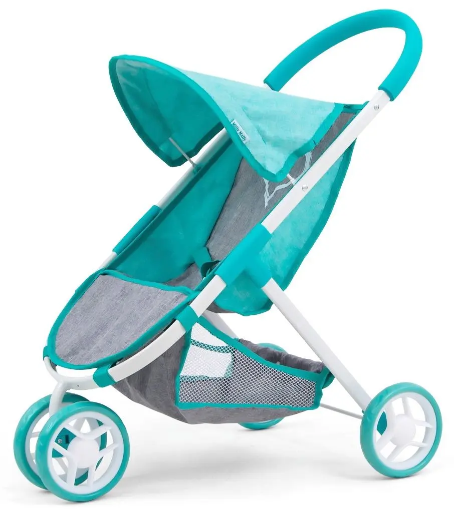 Carucior pentru papusa Milly Mally Susie (Prestige Mint/Grey)