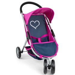Коляска для куклы Milly Mally Susie (Prestige Navy/Pink) Thumb