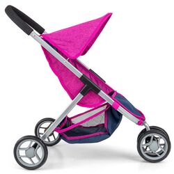Коляска для куклы Milly Mally Susie (Prestige Navy/Pink) Thumb