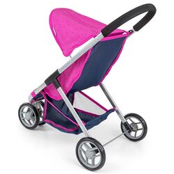 Коляска для куклы Milly Mally Susie (Prestige Navy/Pink) Thumb