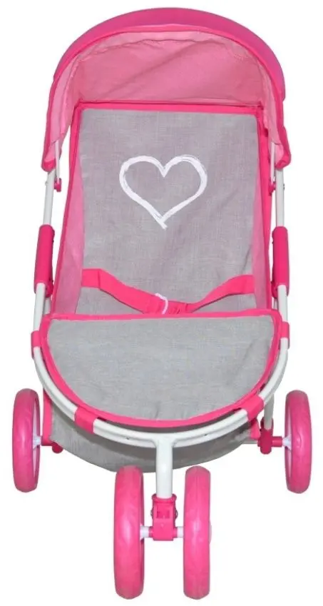 Carucior pentru papusa Milly Mally Susie (Prestige Pink) - 3