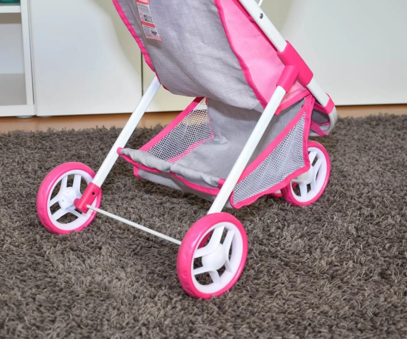 Carucior pentru papusa Milly Mally Susie (Prestige Pink) - 5